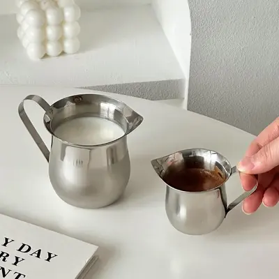 Stainless Steel Espresso Milk Jug, Latte Art Pitcher