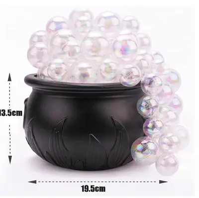 Foaming Halloween Cauldron, Remote Control, 8 Modes - 8