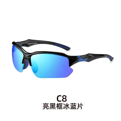 Fabrik-Grenzüberschreitend offene europäische und amerikanische Mode-Sonnenbrille, coole Mode-Sportbrille, Nachtsichtschutz, Fahren und Fahrrad-Sonnenbrille