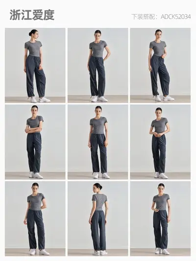 Aidu Nuls Rippstrick-Nacktgefühl Yogaoberteil für Damen, schlank geschnitten, Sport-Yoga-Kurzarmshirt, Sommermodell, atmungsaktives Fitnessoberteil