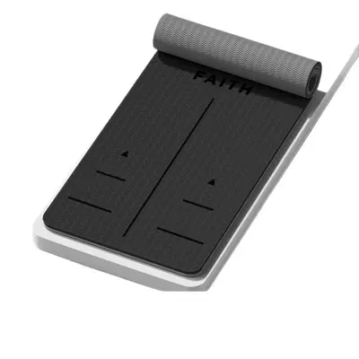 Men's Fitness Yoga Mat, Wide and Long, Shock-Absorbing TPE, Non-Slip - 6
