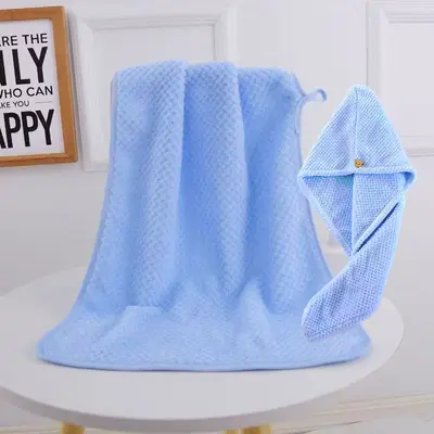 Korallenfarbenes Polar-Handtuchset mit Ananasdesign, extra dick, saugfähig, fusselarm, für Gesichtsreinigung und Bad, Großhandel, saugfähig, fusselarm. - 11