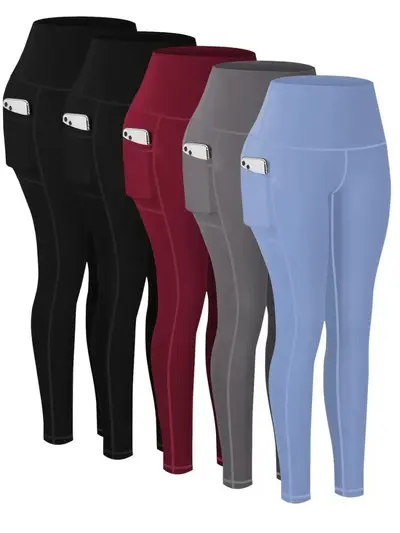High-Waisted Butt-Lifting Yoga Pants, Soft and Comfortable - 3