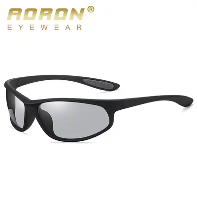 Sports Sunglasses, Small Frame, Dark Green, Polarized, Model 3033 - 8