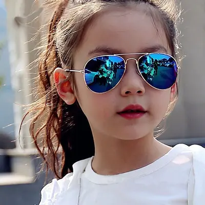 Kinder-Pilotenbrille mit Frosch-Design, Anti-UV - 3