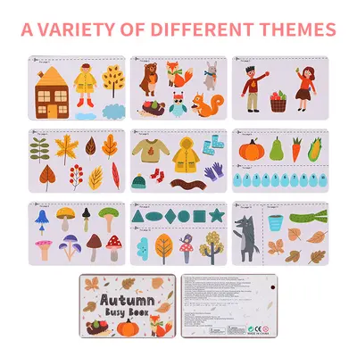 Busybook Reiß- und Klebe-Aktivitätsbuch für Kinder