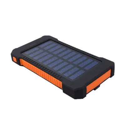 3.6 Çapraz Sınır Outdoor Solar Power Bank 20000mAh Büyük Kapasiteli LED Aydınlatma Su Geçirmez Taşınabilir Şarj Cihazı LOG
