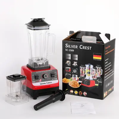 SC1589 Model Blender 4500W Yüksek Güç 2in1 Çift Bardak Meyve Sıkacağı Karıştırıcı Özelleştirilebilir