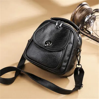 Damen-Umhängerucksack, weich, klein, multifunktional - 5