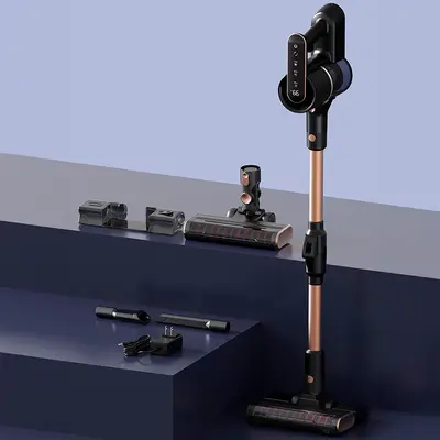 Cordless Foldable Vacuum and Mop, 24V High Suction - 7
