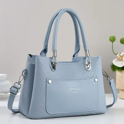 Simple Elegant Women's Shoulder Bag, Large Capacity, for Commuting - 3