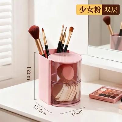 Rotating Make-up Organizer mit Staupschutz - 11