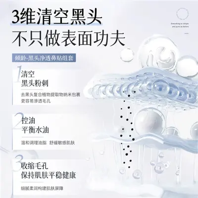 Nose Strip Set for Blackhead Removal, Gentle and Non-Irritating - 5