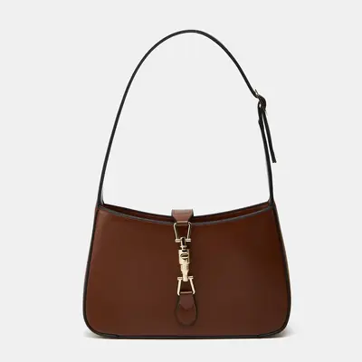 Women's Small Square Underarm Shoulder Bag, Autumn Winter Model - 8