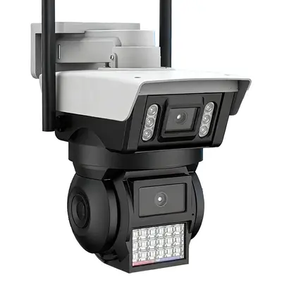 Kabellose 4G-Sicherheitskamera mit Dual-Objektiv, 8MP, Nachtsicht - 6