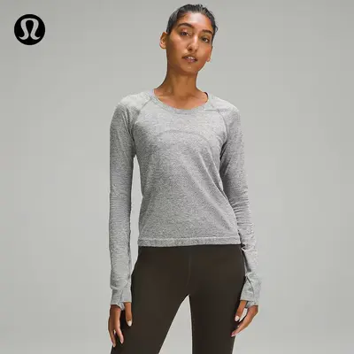 Lulu Swiftly Tech Race 2.0 Langarm-Yoga-Shirt