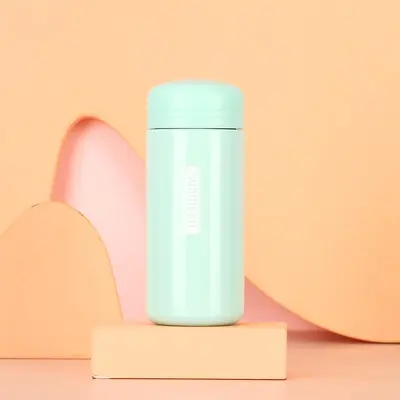 304 paslanmaz çelik taşınabilir termos bardak, 300 ml - 8