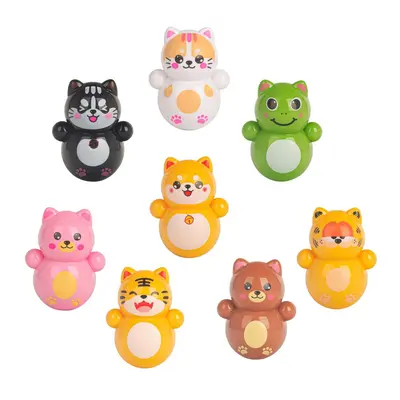 Cartoon Roly-Poly Cat Toy, Scratch-Resistant and Bite-Resistant - 6