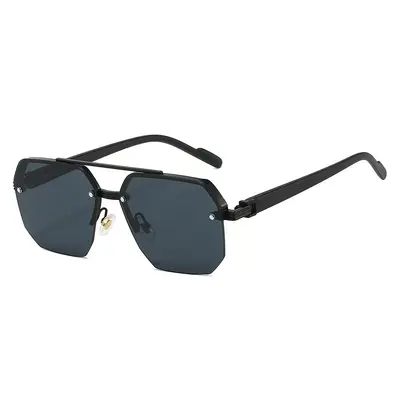 Square Frame UV Protection Sunglasses for Men and Women, Slimming Driving Style - 8