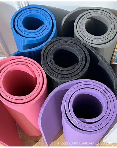 Verlängerte NBR-Yogamatte, breit und dick - 8