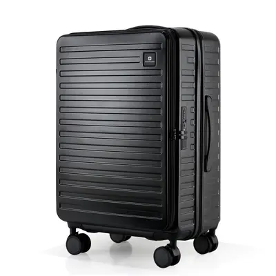 Zipper Combination Lock Suitcase, 20/25/29 Inch, Silent Spinner Wheels - 7