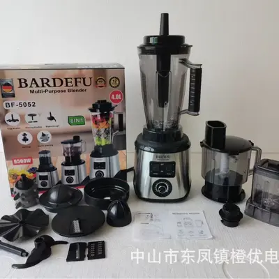 4L 8-in-1 Blender Stainless Steel High Power