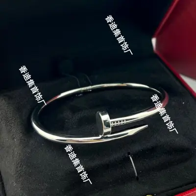 CNC-vergoldetes Nagel-Armband mit Strass, Unisex - 11
