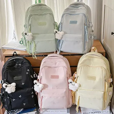 Mädchen-Schulrucksack, leicht, mehrlagig, großes Fassungsvermögen, Modell 2026