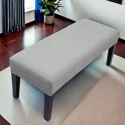 Cross-border Ready-made Bench Cover Piano Elastic Thickened Corn Kernel Bench Cover Home Hotel Shoe Changing Stool Cover - 9