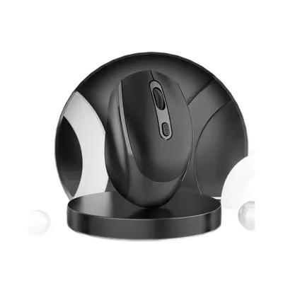 Hazır tedarik kablosuz mouse şarjlı Bluetooth çift modlu sessiz ofis taşınabilir mouse özelleştirilebilir mouse LOGO