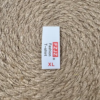 Tear-Off Wash Label, Printed Garment Neck Label, Home Textile - 4