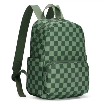 Polyester-Rucksack mit Rautensteppung, Reiserucksack - 10