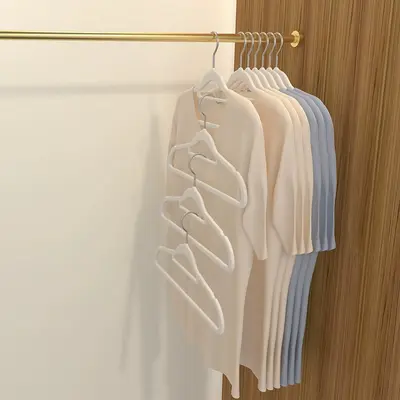 Evde kullanım için akın elbise askısı, kaymaz kurutma rafı, iz bırakmayan ve yarı saydam düzenleyici, yetişkinler için özel elbise askısı, toptan satış.