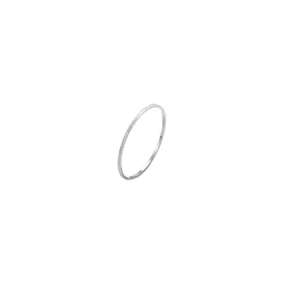 Titanyum çelik yüzük, 0.5mm, mat, kadın - 8