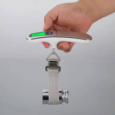 50 kg Portable Mini Digital Luggage Hook Scale