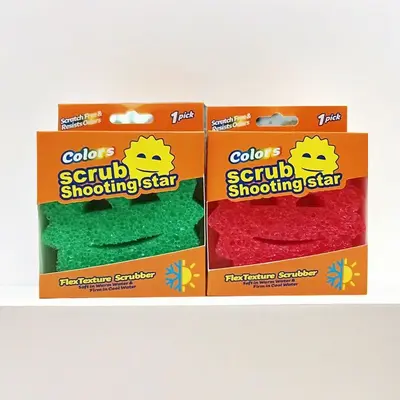 Honeycomb Dishwashing Sponge, Softens in Hot Water and Hardens in Cold Water - 8
