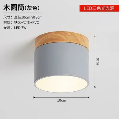 Nordic Modern Macaron Ceiling Light for Children's Room and Dining Room - 8