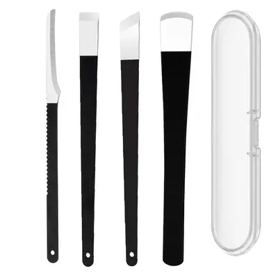 Professional pedicure knife set foot callus - 7