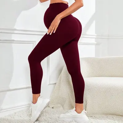 Hochelastische atmungsaktive Umstandsleggings - 8