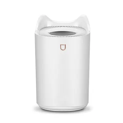 新款3L双喷口加湿器usb大容量家用静音办公室香薰夜灯加湿器K7