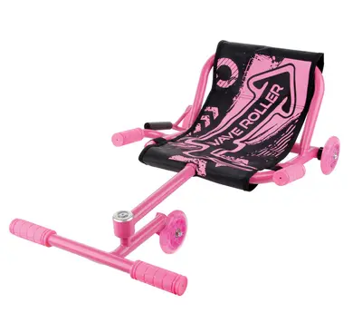 Children's Three-Wheel Yo-Yo Swing Car, Foldable Kart Frame - 7