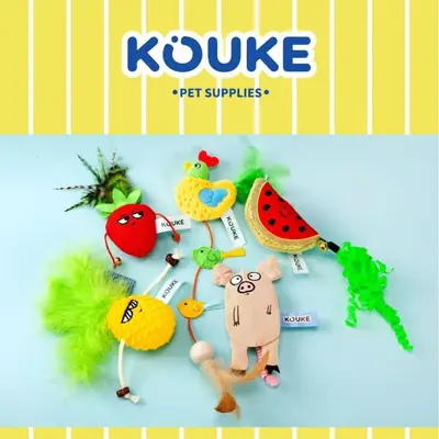 Kouke Cartoon Plush Catnip Cat Toy - 5