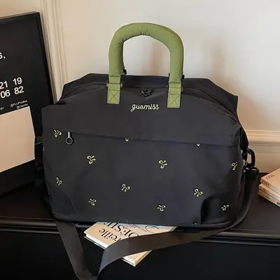 Expandable Large-Capacity Luggage Bag Portable Travel Tote for Short Trips Business Trips Sports Fitness Lightweight Maternity Hospital Bag Storage Organizer - 7
