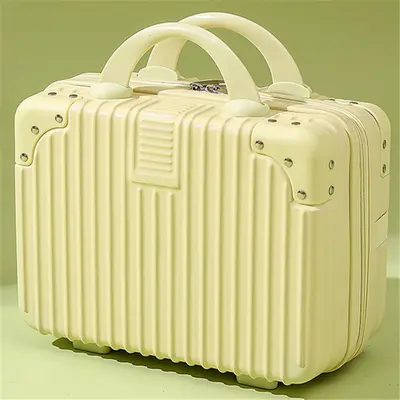 Neujahrsgeschenkbox Rot Handkofferchen 14 Zoll Kosmetikkoffer Mini-Reisekoffer Reiseandenken Kleiner Zahlenkombinations-Koffer - 13
