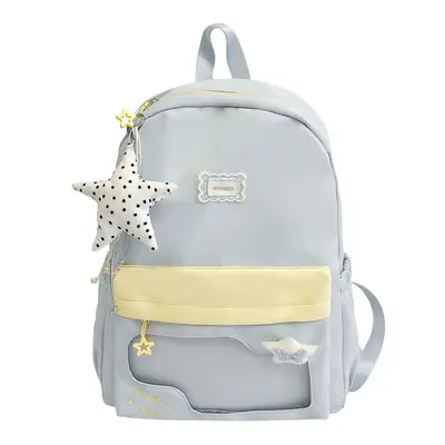 Large Capacity Lightweight Women's Laptop Backpack, College Style - 10