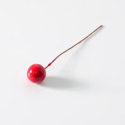 Christmas Artificial Red Berries and Foam Balls for DIY Wreaths - 7
