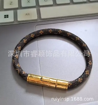 Leather Rope Bracelet Women Minimalist Luxury Couple - 13