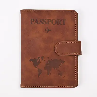 RFID-Blocking PU Passport Cover, Color-Changing, Multifunctional - 11