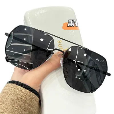 Men's Polarized Driving Sunglasses with UV Protection for Large Faces - 6
