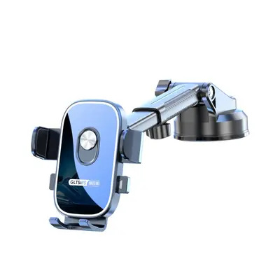 Telescopic Suction Cup In-Car Phone Holder, Multi-Angle Adjustable - 6